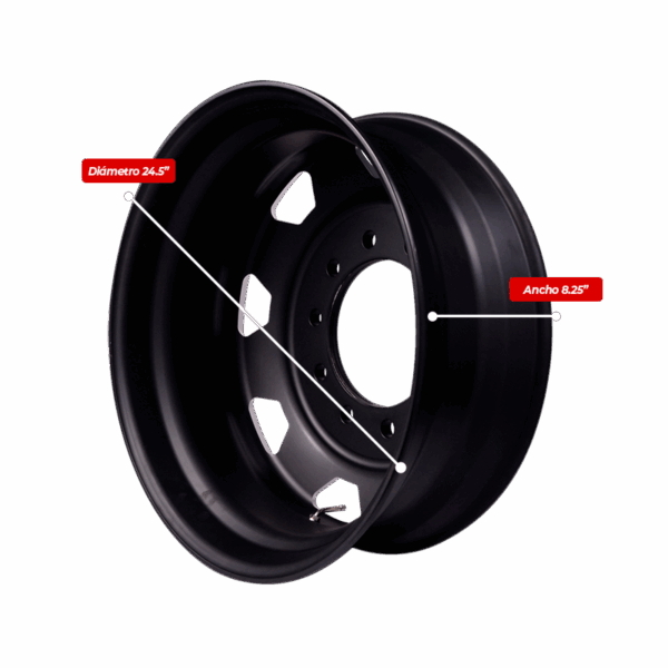 Unimount 24.5” x 8,25”.  8 ventilas trapezoide - Image 3