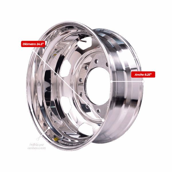 Unimount 24.5” x 8,25”. 7 ventilas trapezoide - Image 4